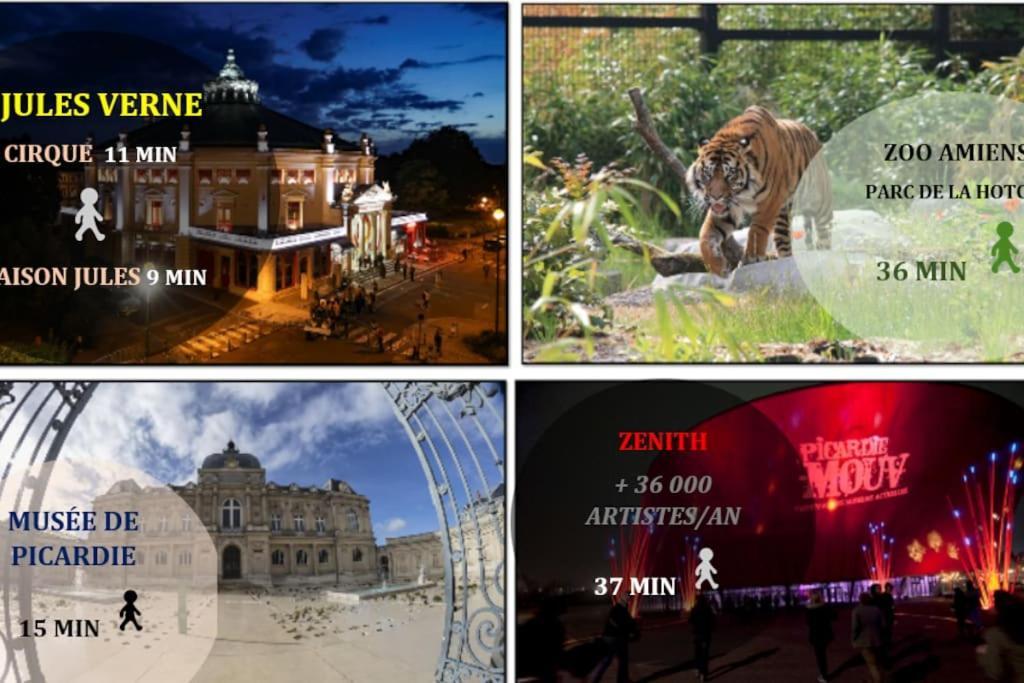 L'Eclat Prestigieux : Quartier Henriville Amiens Eksteriør bilde